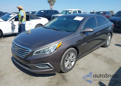2016 Hyundai Sonata Se из США, поврежденный, VIN 5NPE24AF8GH263344